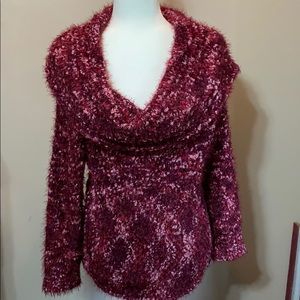 NWOT Large cowl neck sweater